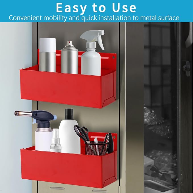 Magnetic Aerosol Spray Can Holder, Magnet Toolbox Bottle Holder, Tool Box - Image 4