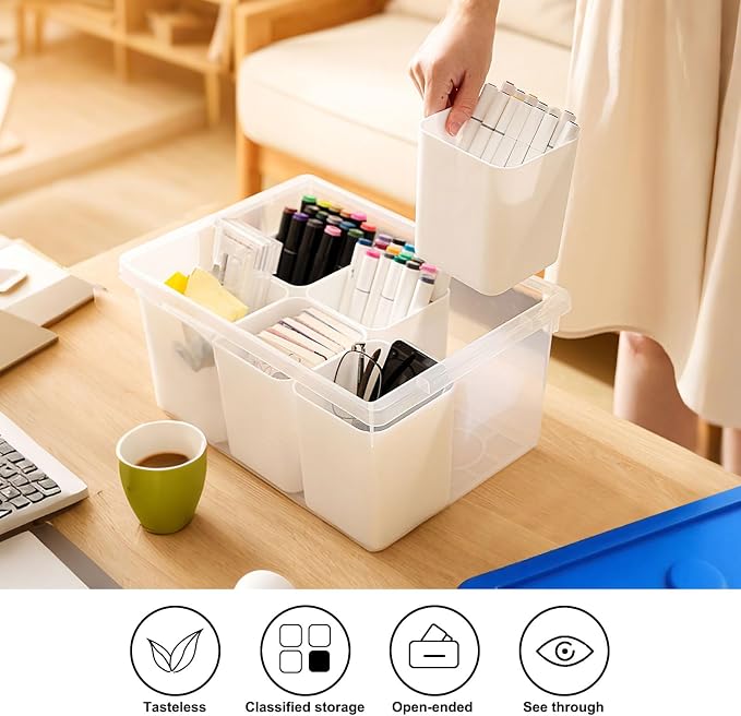 loobuu Plastic Storage Bins - Image 6