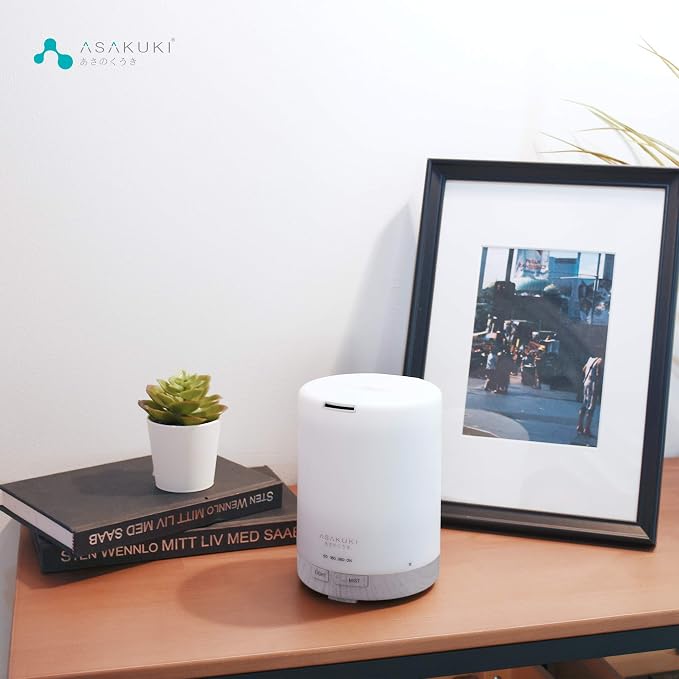 ASAKUKI 300ML Essential Oil Diffuser, Quiet 5-in-1 Premium Humidifier, Home - Image 6