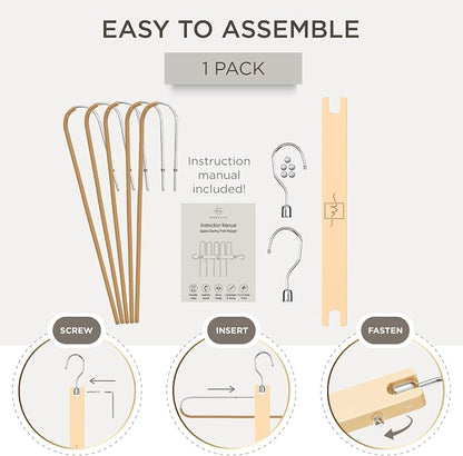 MORALVE Pants Hangers Space Saving - Image 7