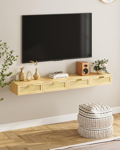 Aienvey Floating Nightstand, Floating Shelf - Image 9