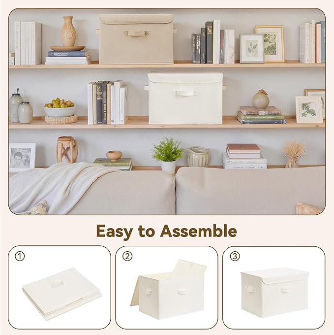 GRANNY SAYS Closet Storage Bins, Decorative Storage Boxes - Image 7