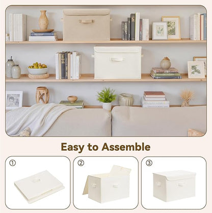 GRANNY SAYS Closet Storage Bins, Decorative Storage Boxes - Image 7