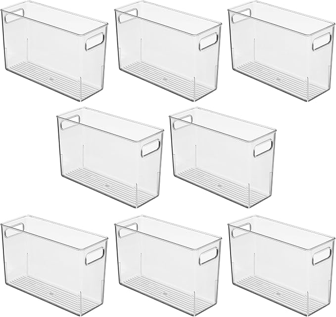 iDesign Tall Plastic Storage Bin - Image 9