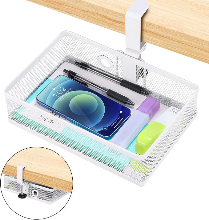 ROSYLINE Clamp On Desk Organizer by ROSYLINE