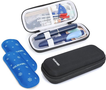 YOUSHARES Insulin Cooler Travel Case TSA Approved by YOUSHARES