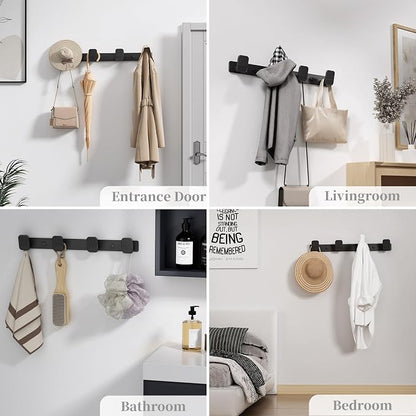 Coat Rack Wall Mount Coat Hooks - Image 3