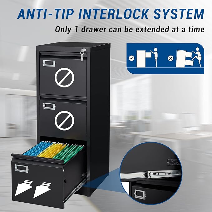 Vertical File Cabinets - Image 4