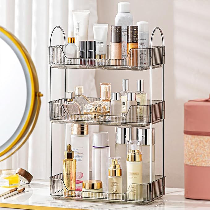Aveniee Bathroom Counter Organizer, 3 Tier Perfume Skin Care Countertop Storage by Aveniee