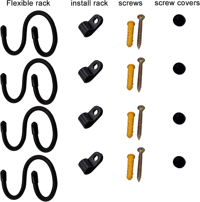 YYST Mini Flexible Wall Mount Holder Rack Organizer Compatible - Image 2