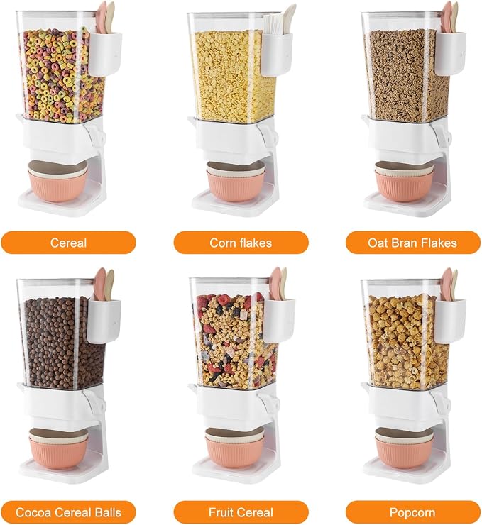 Cereal Dispenser Countertop 2 Pack - Image 6