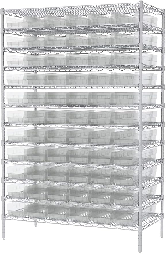 Akro-Mils 30164 Plastic Shelf Bins, Heavy Duty Storage Bins - Image 6