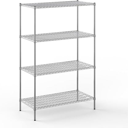 24" Deep x 48" Wide x 74" Height Wire Shelving Kit | 4-Tier | NSF Commercial by Regal+Altair