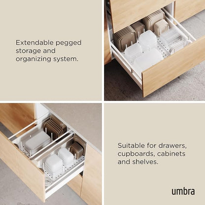 Peggy Kitchen Drawer Cupboard Organizer Tray - Image 4