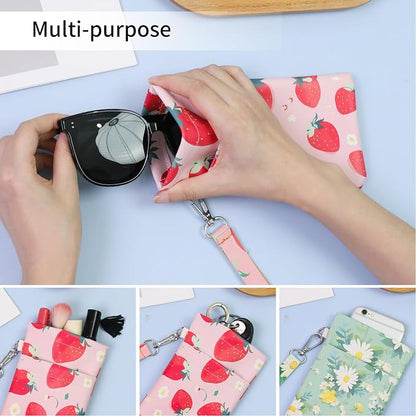 Double Eyeglass Case Soft Dual Glasses Case - Image 5