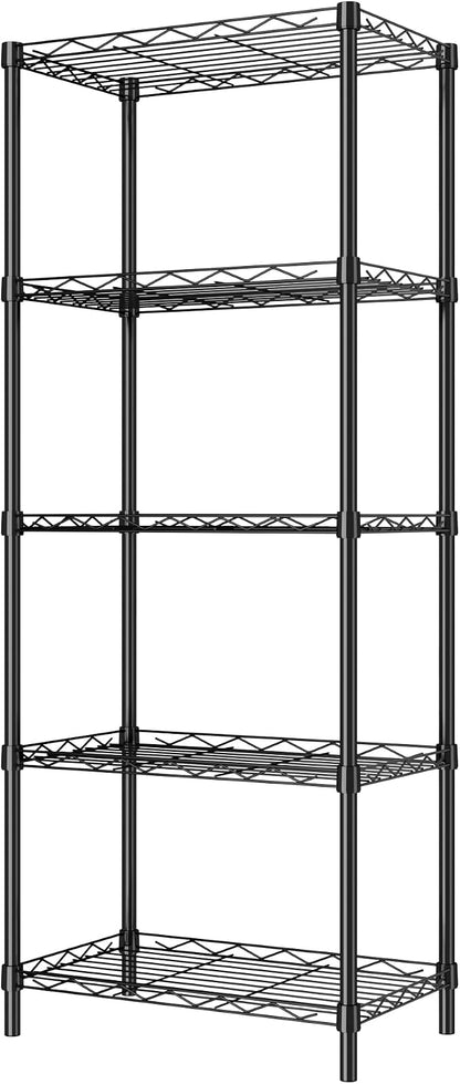 HOMEFORT 5-Tier Wire Shelving 5 Shelves Unit Metal Storage Rack Durable - Image 7