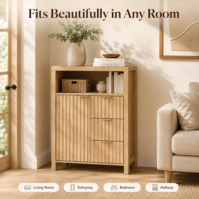 VINGLI Bathroom Storage Cabinet - Image 4