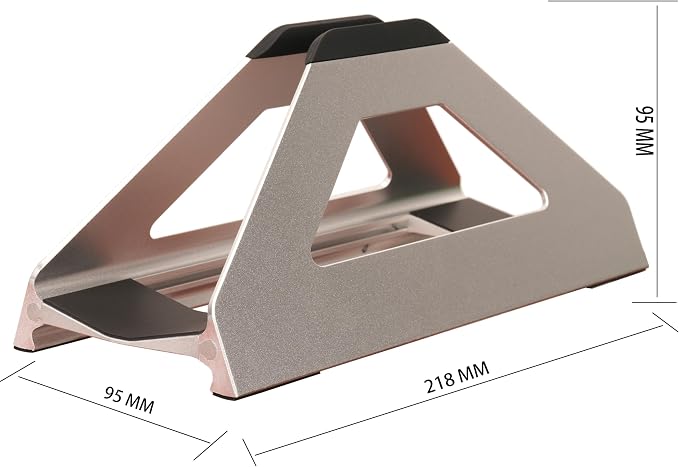Vertical Laptop Stand, Space Saving Holder - Image 3