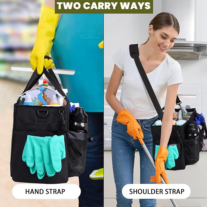 Large Wearable Cleaning Caddy Bag - Image 5
