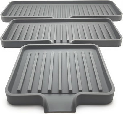 Happitasa Silicone Soap Dish Tray and Sponge Holder - Image 5