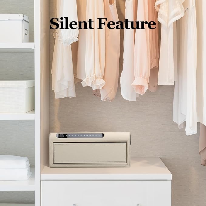 Jewelry Safe with Drawers，Biometric Fingerprint safe, Slide-Away Handgun Safe - Image 7