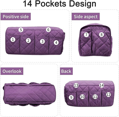 Sofa Armrest Organizer, Couch Remote Control Holder - Image 3