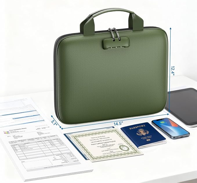 Fireproof Binder Organizer - Image 7