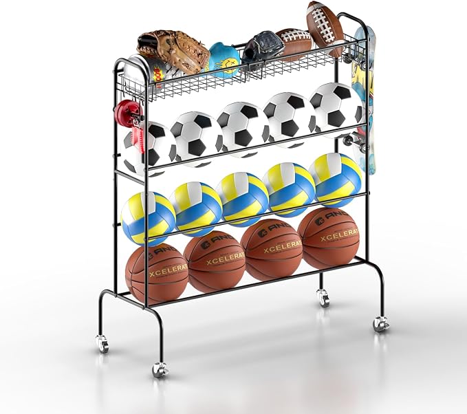 Ball Storage - Basketball Cart by LhysnWeareprofessionalracksellerwith20yearsofexperience