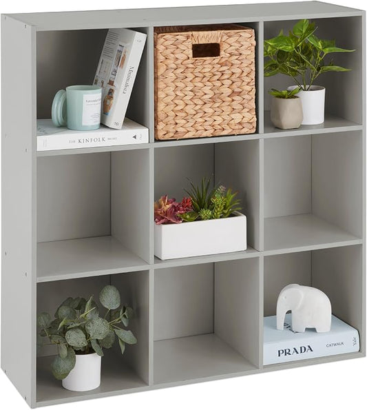 Best Choice Products Kids Bookcase 9-Cube Storage Organizer, 13.5in Shelf by Unknown