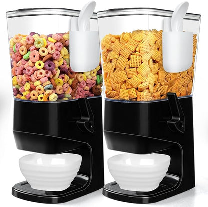 Cereal Dispenser Countertop Wath Bowls and Spoons Cereal Containers Storage - Image 8