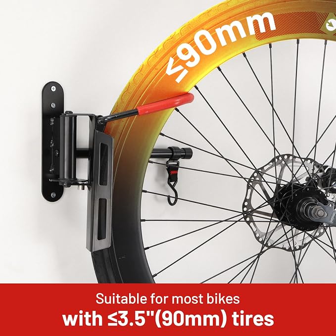 Swivel Bike Wall Mount, Bike Hangers - Image 5