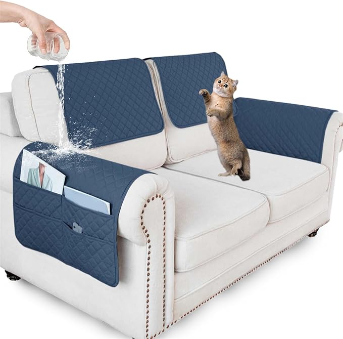 Waterproof Sofa Armrest Cover Headrest Cover by ZGDDPZA