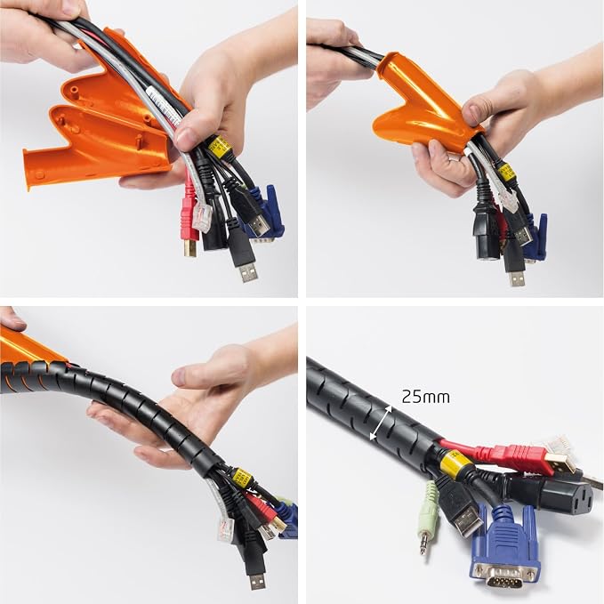 D-Line Cable Zipper Cord Tube Organizer - Image 2