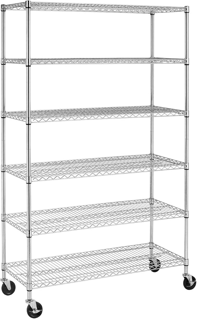 BestOffice | 6-Tier Wire Shelf by BestOffice