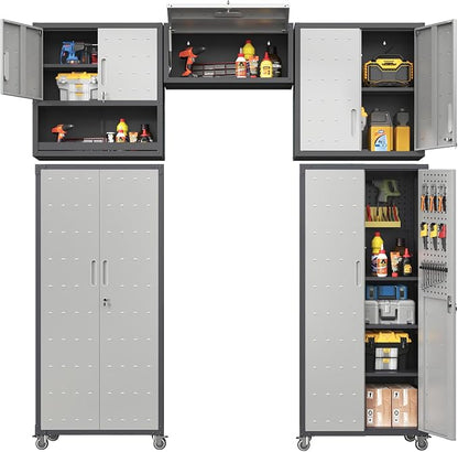 Metal Tool Cabinet, Garage Storage Cabinet System, Wall Cabinet & Locking by VIYET