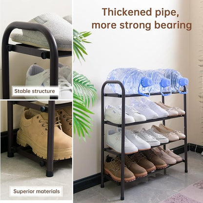 Gonfoam Expandable 4-Tier Shoe Rack - Image 5