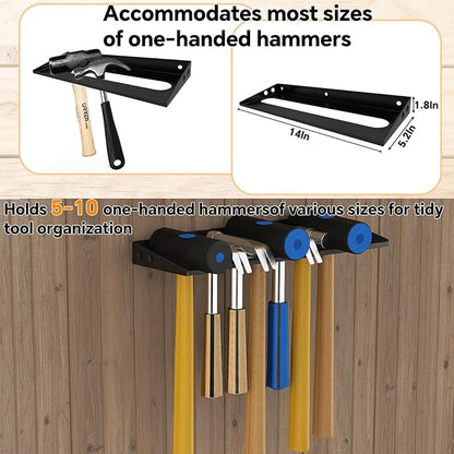 Wall Mount Screwdriver Organizer, Plier Organizer, Hammer Rack, Hand Tool - Image 5