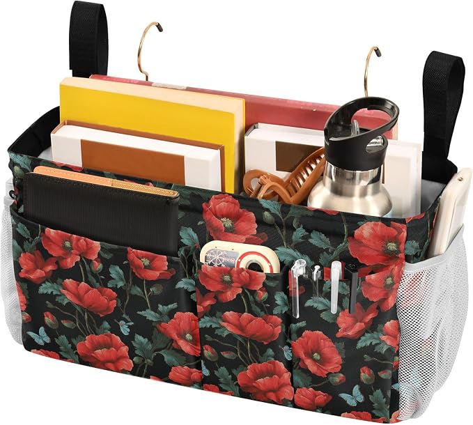Poppy Butterfly Leaf Bedside Caddy - Image 3