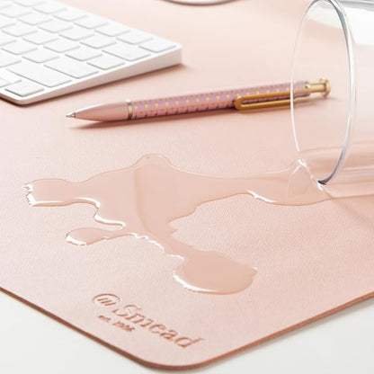 Smead Desk Pad, Vegan Leather Desk Mat - Image 5