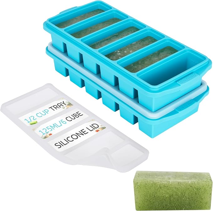 1/2 Cup Silicone Freezer Tray by Xomoo