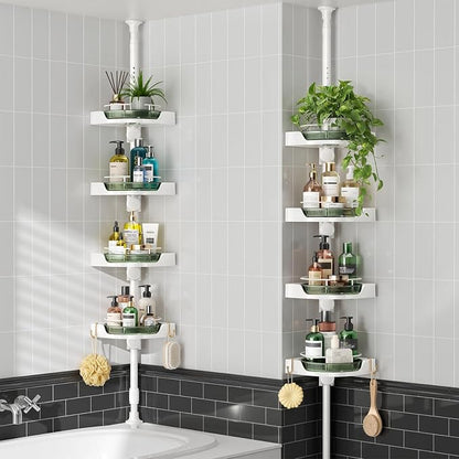 AKINBAS 360° Rotating Shower Caddy Tension Pole - Image 2