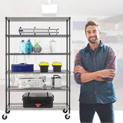 BestOffice | 6-Tier Wire Shelf - Image 2