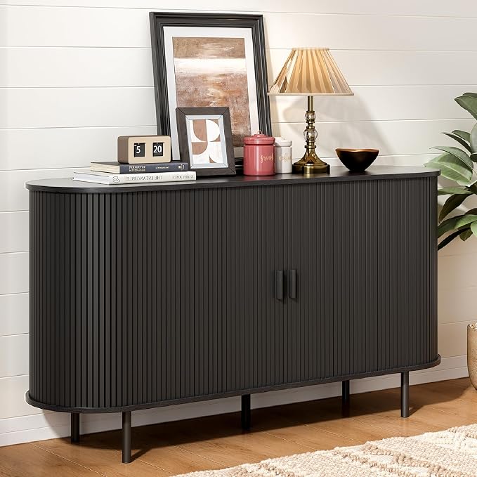 55" Sideboard Buffet Cabinet by ONBRILL