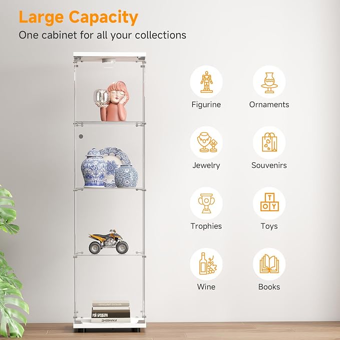 Tempered Glass Display Cabinet - Image 6