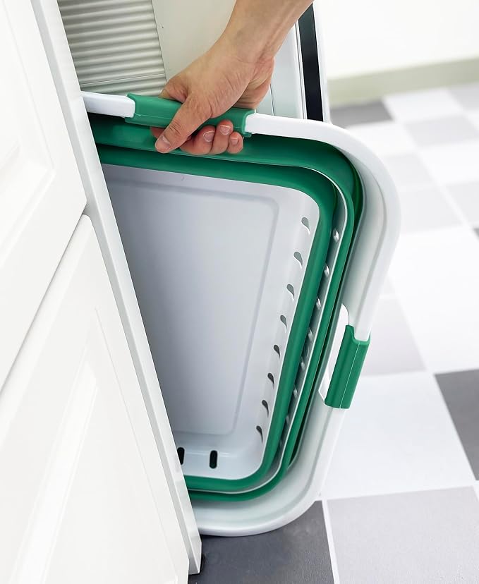 SAMMART 42L Collapsible Plastic Laundry Basket - Image 5