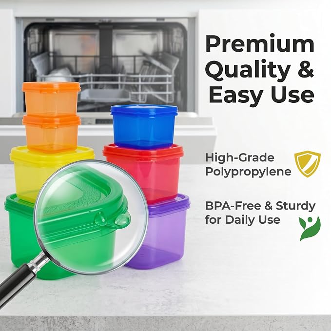 21 Day Fix Portion Control Containers, Color Coded Meal Prep Containers - Image 6