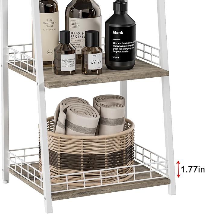 keomaisyto 3-Tier Small Bathroom Shelves - Image 8