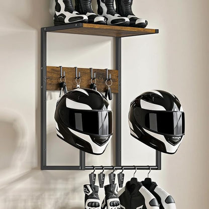 Housolution Motorcycle Helmet Wall Mount, Helmet Holder by Housolution