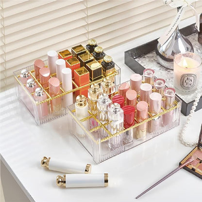 18 Grids Lipsticks Organizer, Storage Display Case, - Image 2