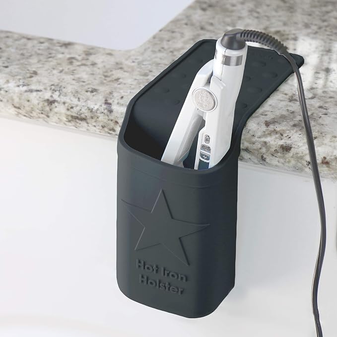 Hot Iron Holster | Adhesive-Free Silicone Storage Pocket - Image 5